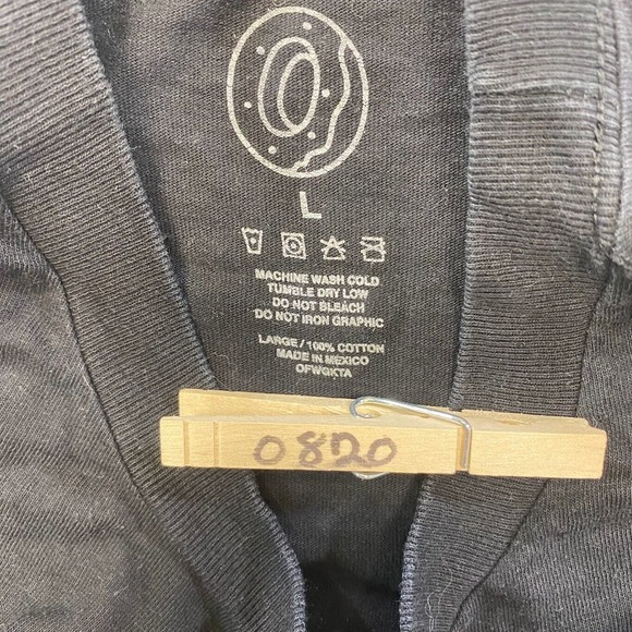 Santa Cruz Odd Future Graphic Skateboarding Tee Thrifted Vintage Style Size L - Picture 12 of 14